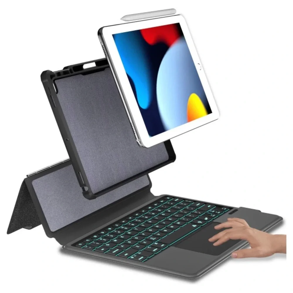 Trackpad iPad Keyboard Case for Apple iPad 10.2